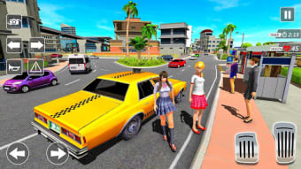 Taxi Driving Simulator City Car New Games 2021