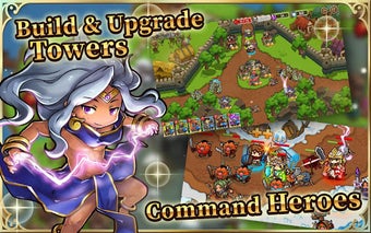 Crazy Defense Heroes: Tower Defense Strategy Game