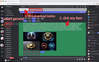 Discord Midjourney Export