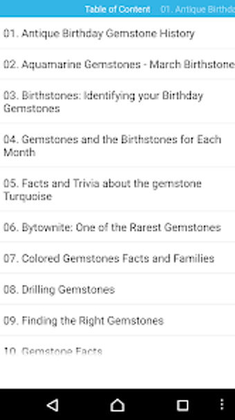 Audiobook - Gemstones