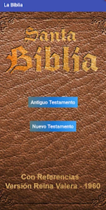 La Santa Biblia RV1960