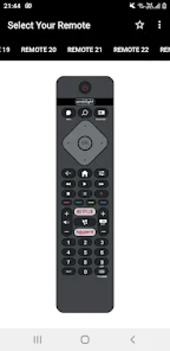 Philips TV Remote