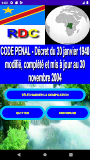 Code pénal RDC
