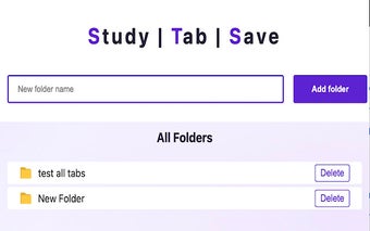 Study Tab Save