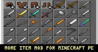 more-item addon for minecraft