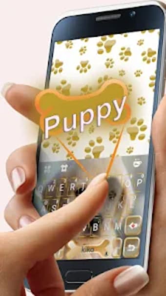 Cuteness Puppy Keyboard Theme
