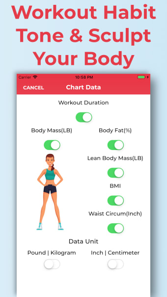 FITEVER Gym Workout Tracker