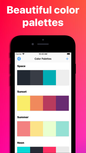 Color Palettes - Find  Create