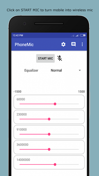 Phone Mic - Use Phone as Mic for Loudspeakers