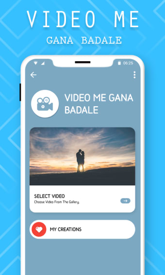 Video Me Gaana Badale : Change Song In Video