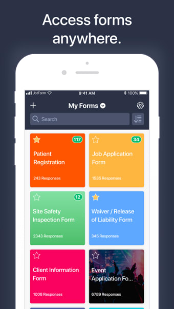JotForm Mobile Forms  Surveys