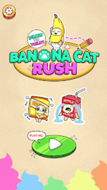 Banana Cat Rush-Draw to Toilet