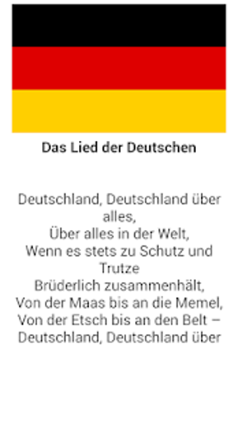 Das Deutschlandlied