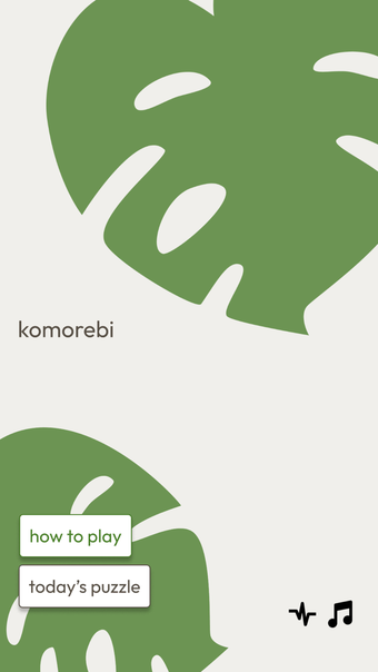 Komorebi: Cozy Plant Puzzle