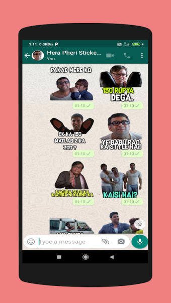 Hera Pheri Stickers For Whatsapp