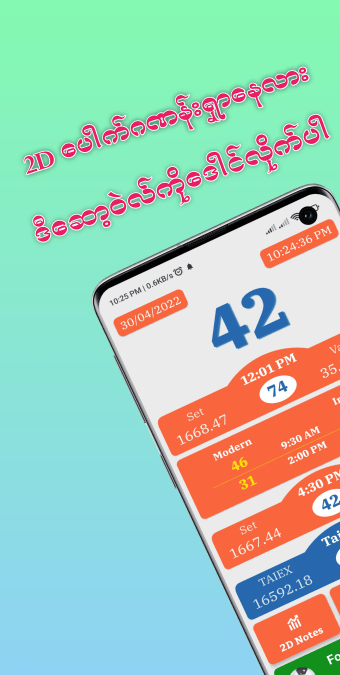 2D Myanmar - Lottery Data