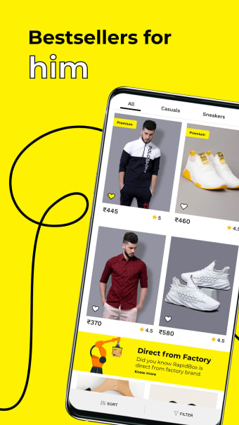RapidBox: Online fashion shopping app great deals