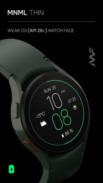 Awf MNML Thin - watch face