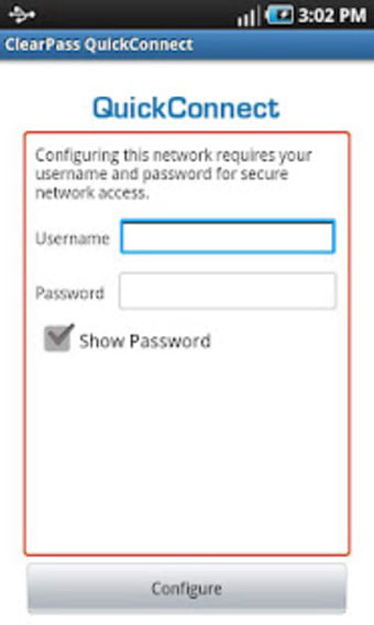 ClearPass QuickConnect