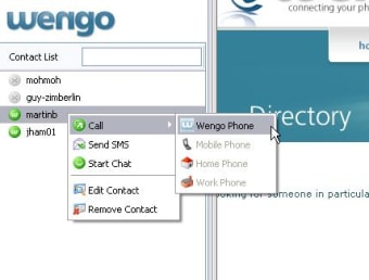 WengoPhone Firefox Extension