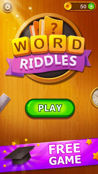 Word Riddles - Free Offline Word Games Brain Test