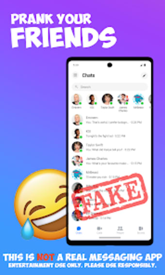 Fake Message Prank Chat