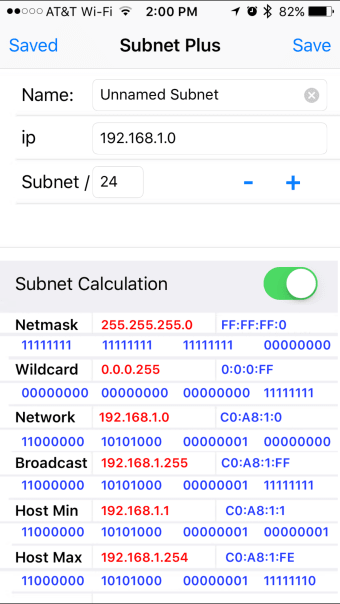 Subnet Plus - Subnet Calculator
