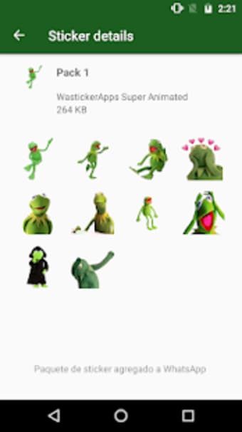 Animated Stickers Kermit Memes Wastickerapps