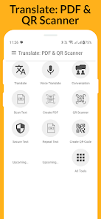 Translate: PDF  QR Scanner