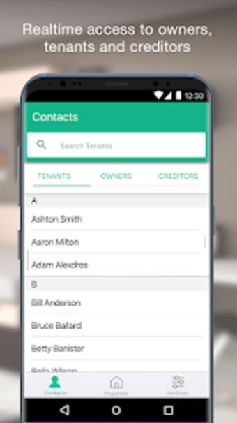 PropertyTree Contacts