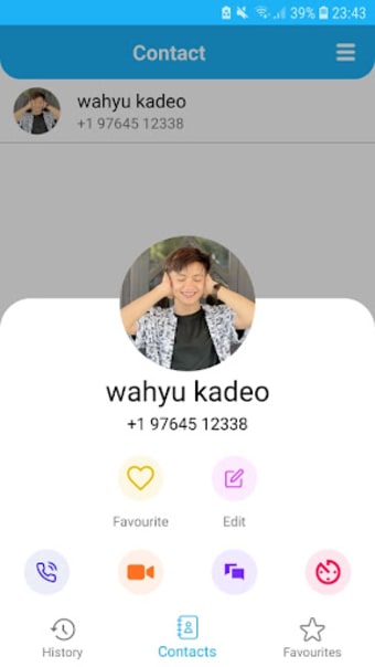 Wahyu Kadeo Video Call - Chat