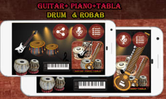 Tabla Piano Guitar_Digital Mus