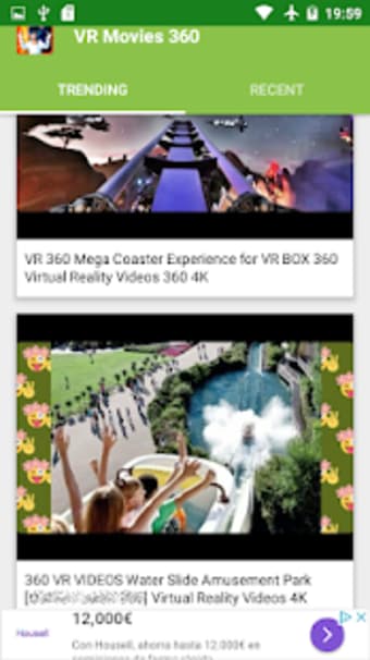 VR Movies 360 videos 2019