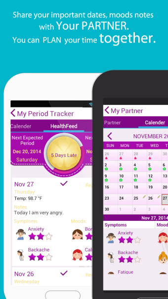 My Period Tracker  Calendar