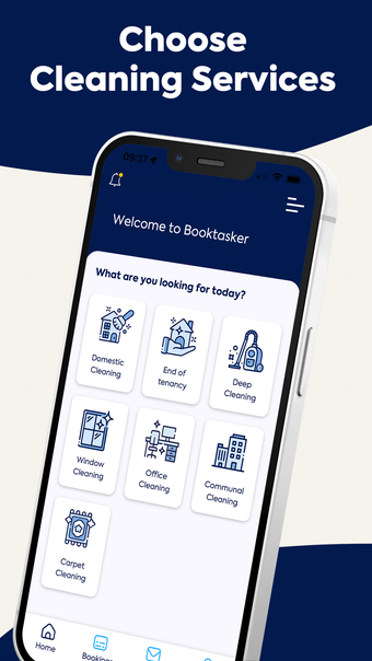 Booktasker - Home cleaning