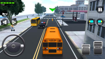 Super High School Bus Driving Simulator 3D - 2020