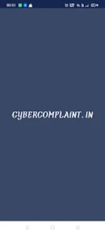 Cyber Complaint