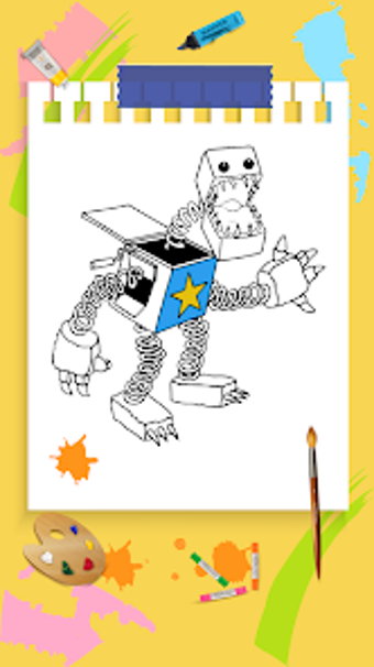 Boxy Boo Coloring Book