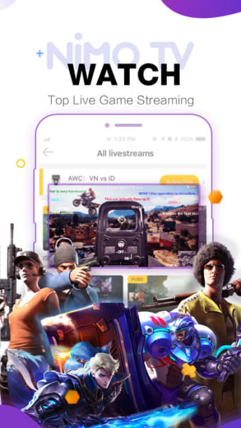 Nimo TV - Live Game Streaming