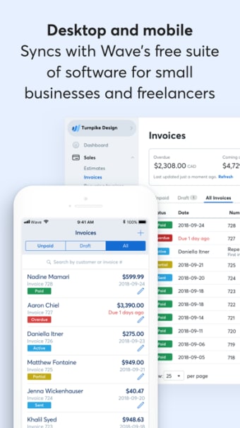 Wave Invoicing