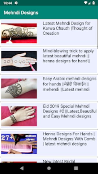1000 Mehndi Designs Latest 2019