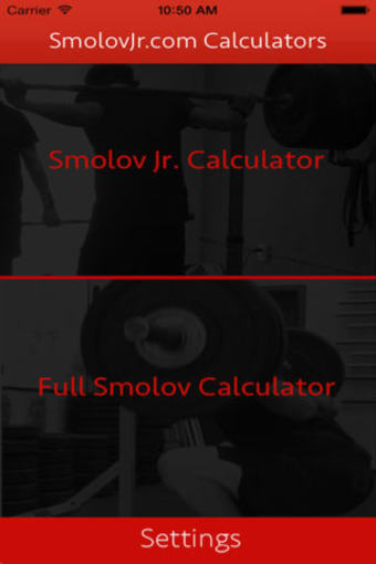 Smolov Squat Calculator