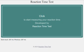 Reaction Time Test