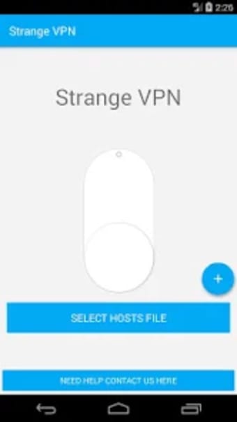 Strange VPN Host App - Host Ch