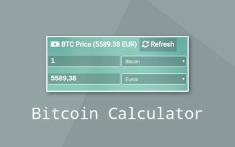 Bitcoin calculator