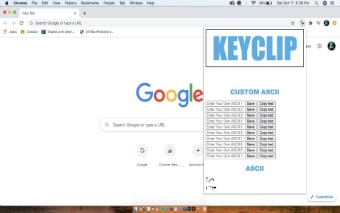 KEYCLIP_ASCII, Copypastas and Symbols