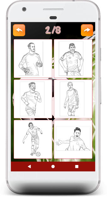 Football Coloring Books - soccer coloring games