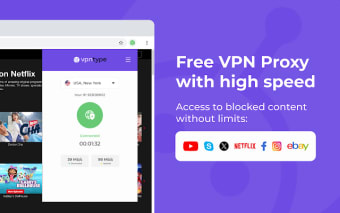 VPNTYPE - Free VPN еxtension Google Chrome