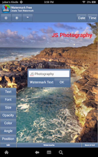 iWatermark-Watermark Photos with Logo Text QR...