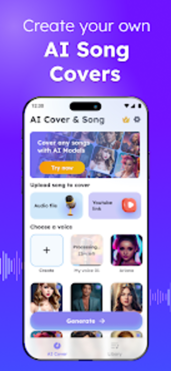 AI Music Cover  Song Creator